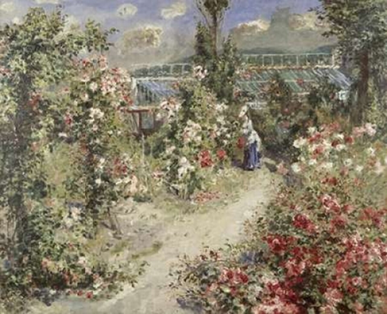 The Greenhouse Poster Print by Pierre-Auguste Renoir - Item # VARPDX279677